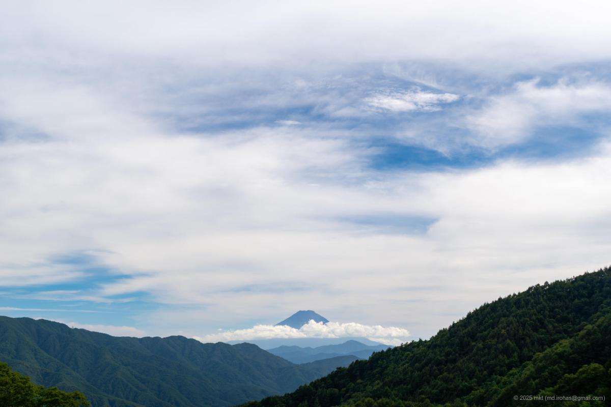 旅の写真: 大菩薩ライン（2023年8月）