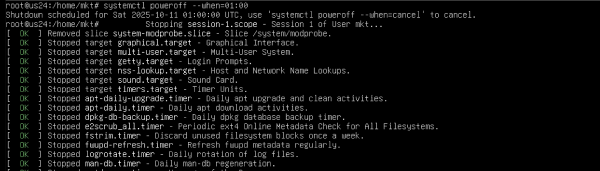 Understanding Timestamp Difference Between Shutdown and Systemctl Poweroff (@DEV)